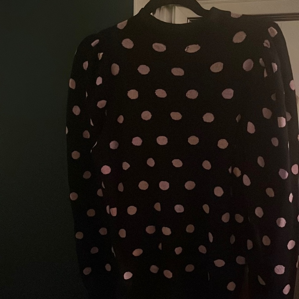 Navy/Lavender Sweater